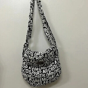 Marc Jacobs Black/White Tote Crossbody Bag